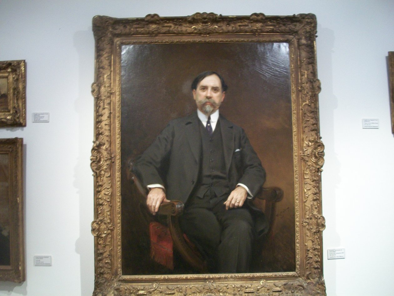 Dr. Jose Santamarina portréja alkotó: Raimundo de Madrazo y Garreta