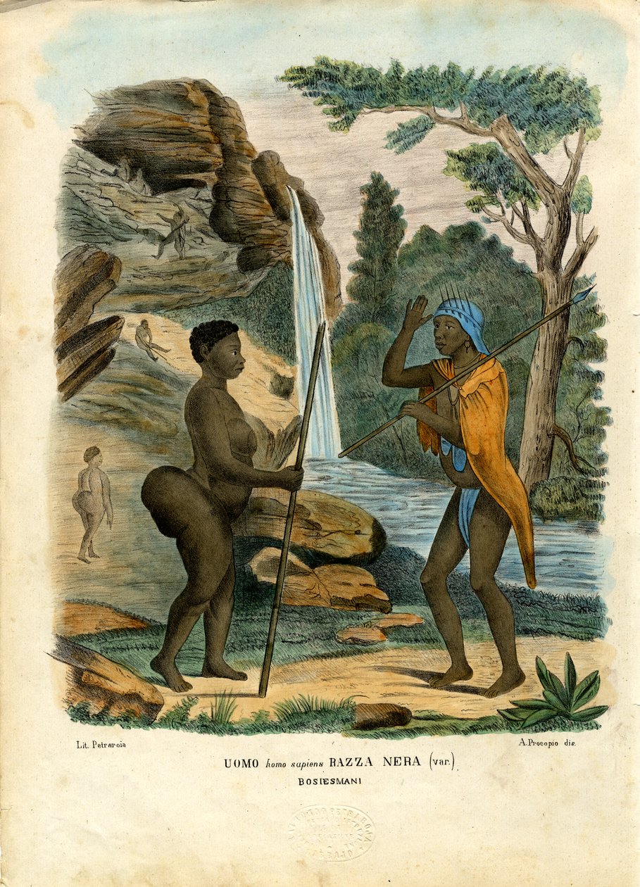 Hottentották, 1863-79 alkotó: Raimundo Petraroja