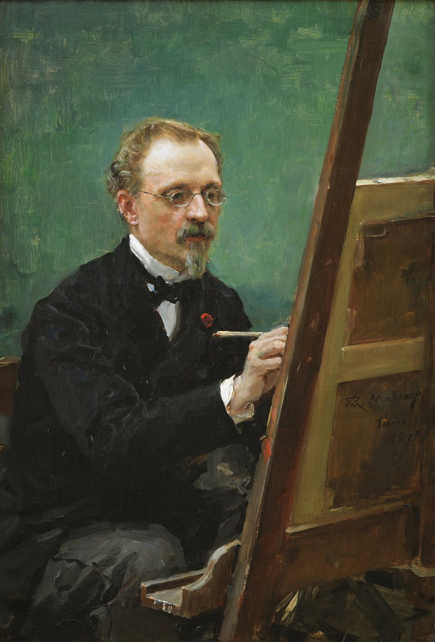 Federico de Madrazo portréja, 1875 alkotó: Raimundo de Madrazo y Garreta