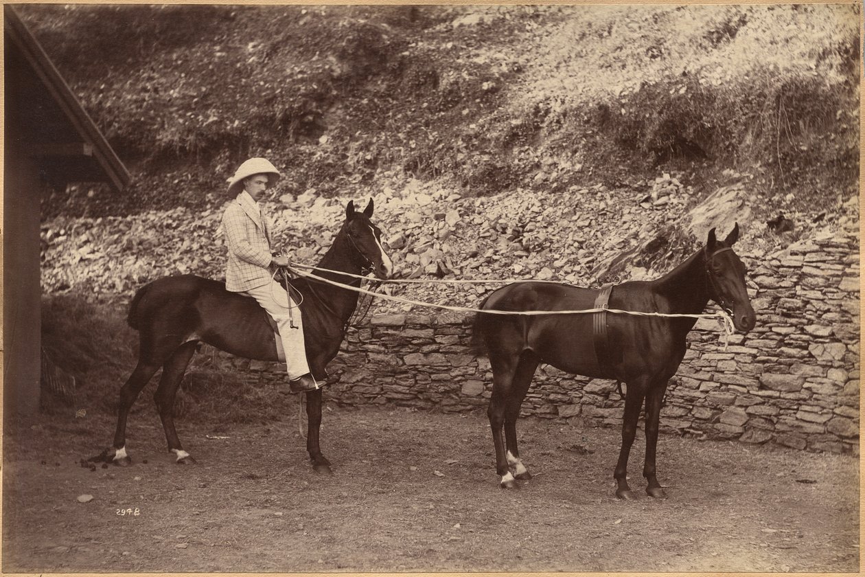 H. S. Rawhinson kapitány (előlap) alkotó: Raja Deen Dayal