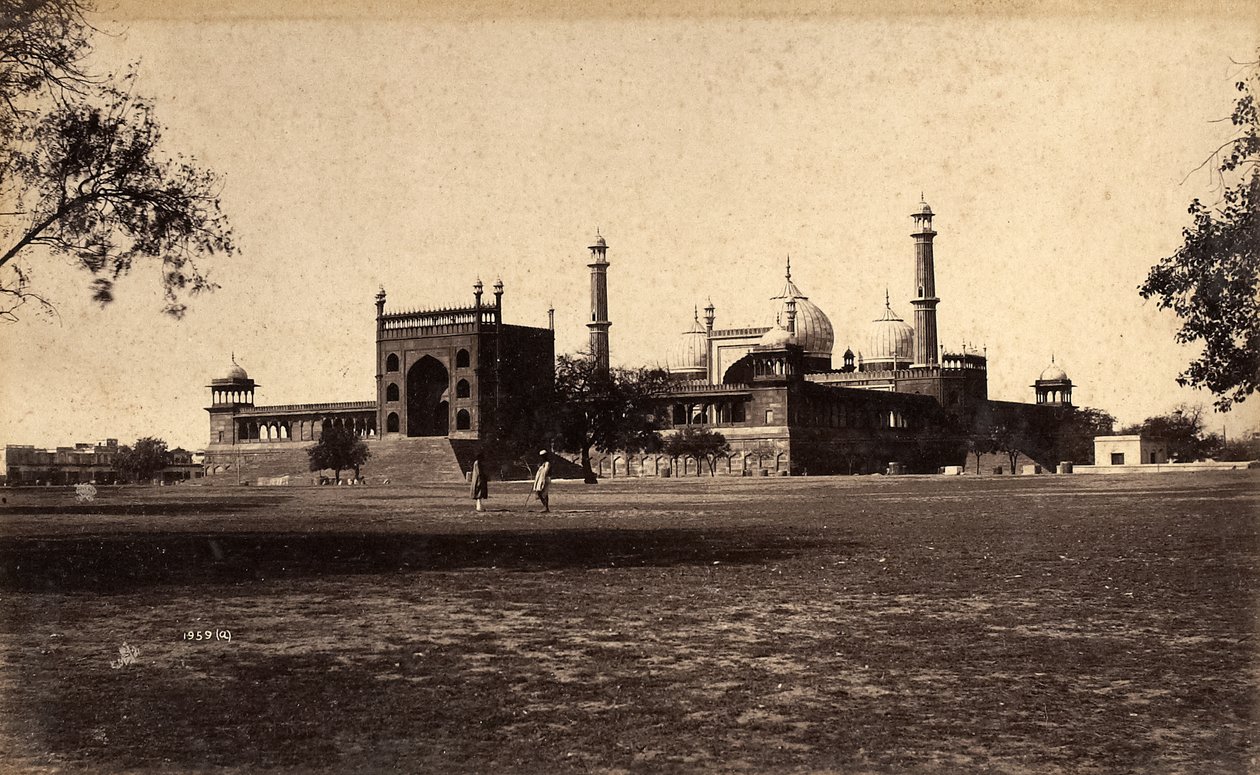 Jama Masjid mecset, Delhi, 1886 alkotó: Raja Deen Dayal