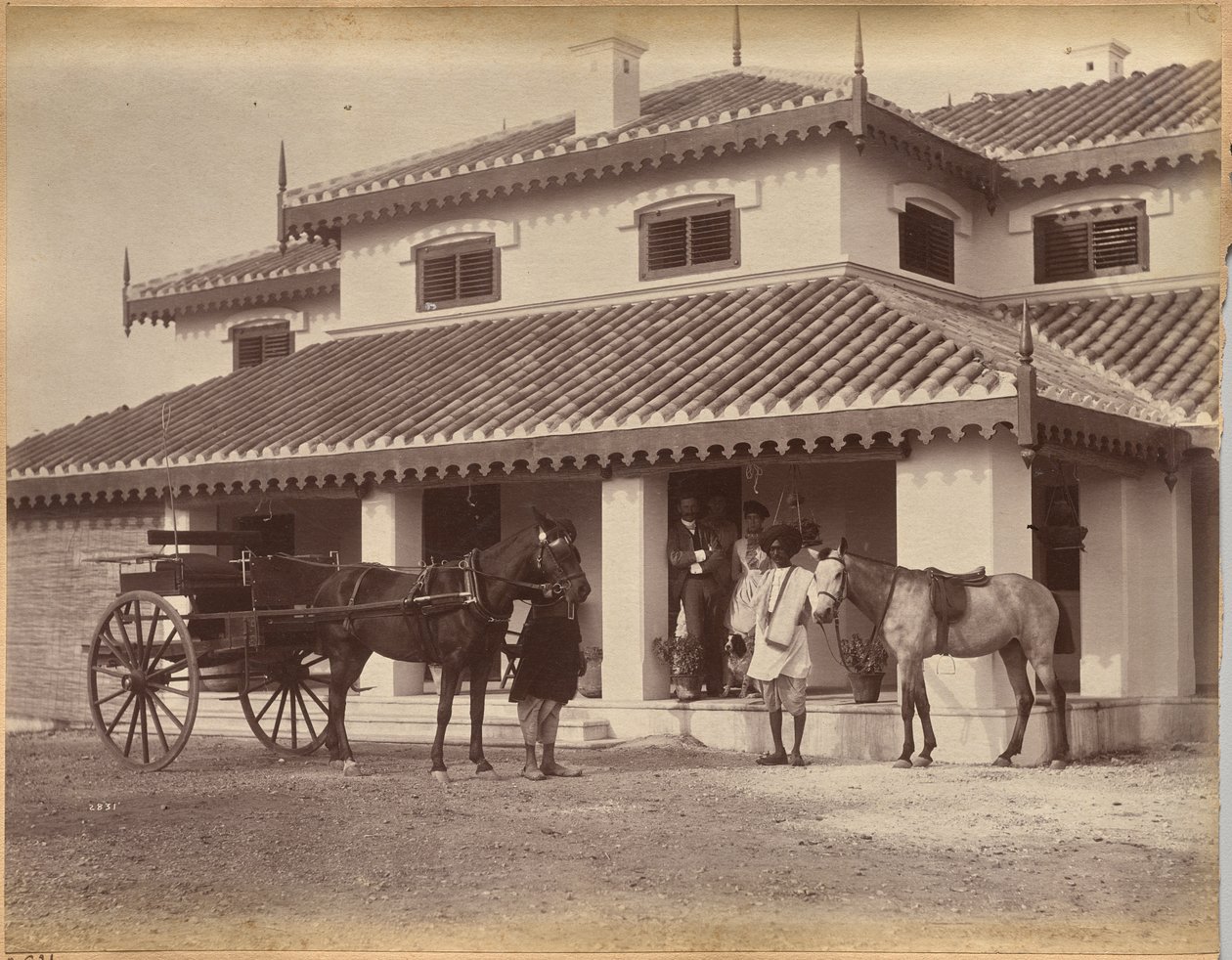 MacNull úr, Jhansi (hátoldal) alkotó: Raja Deen Dayal
