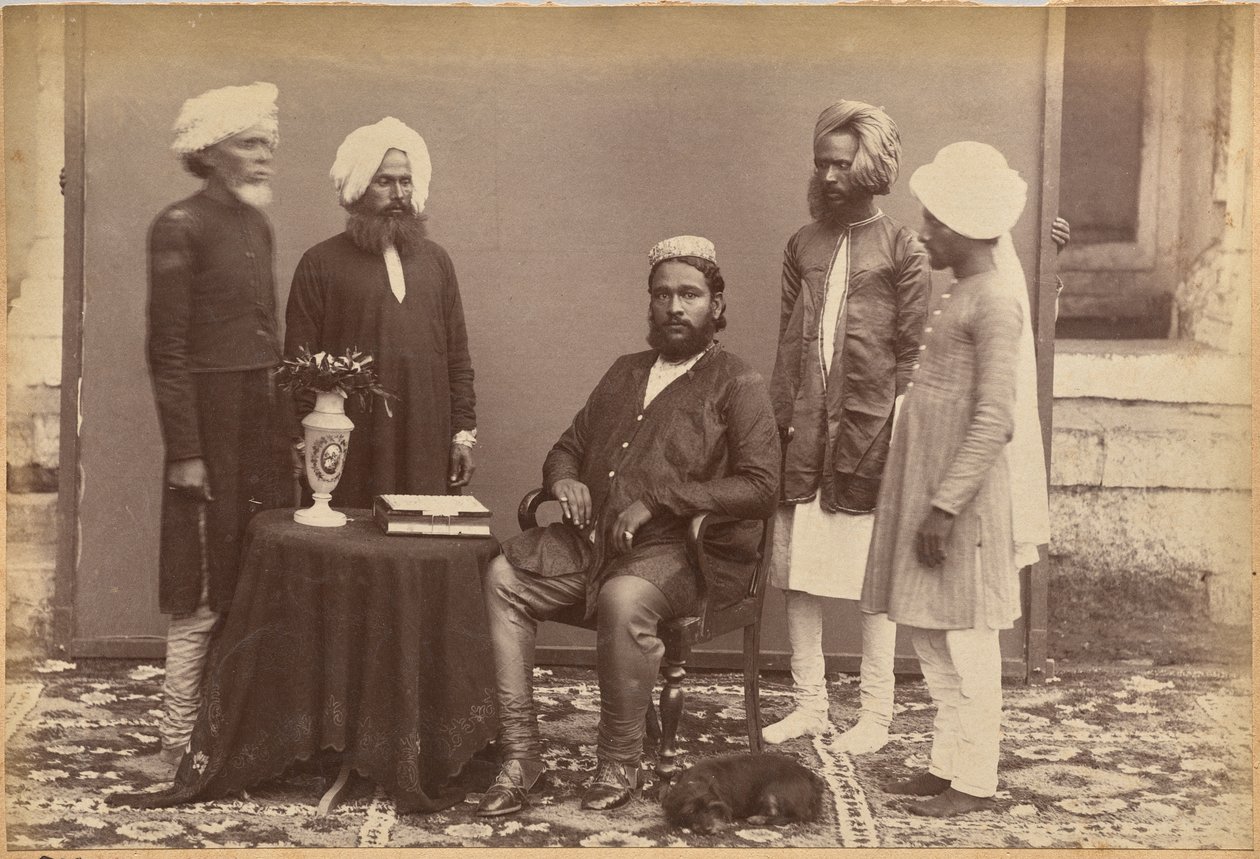 Ramkishore Singh, Rewa (előlap, felül) alkotó: Raja Deen Dayal