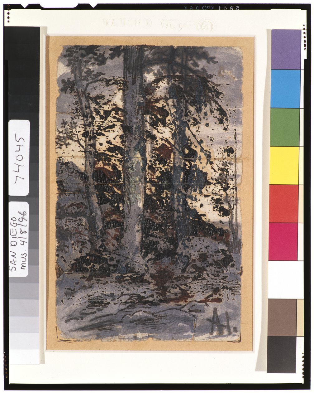 Téli táj, 1901-15 alkotó: Ralph Albert Blakelock