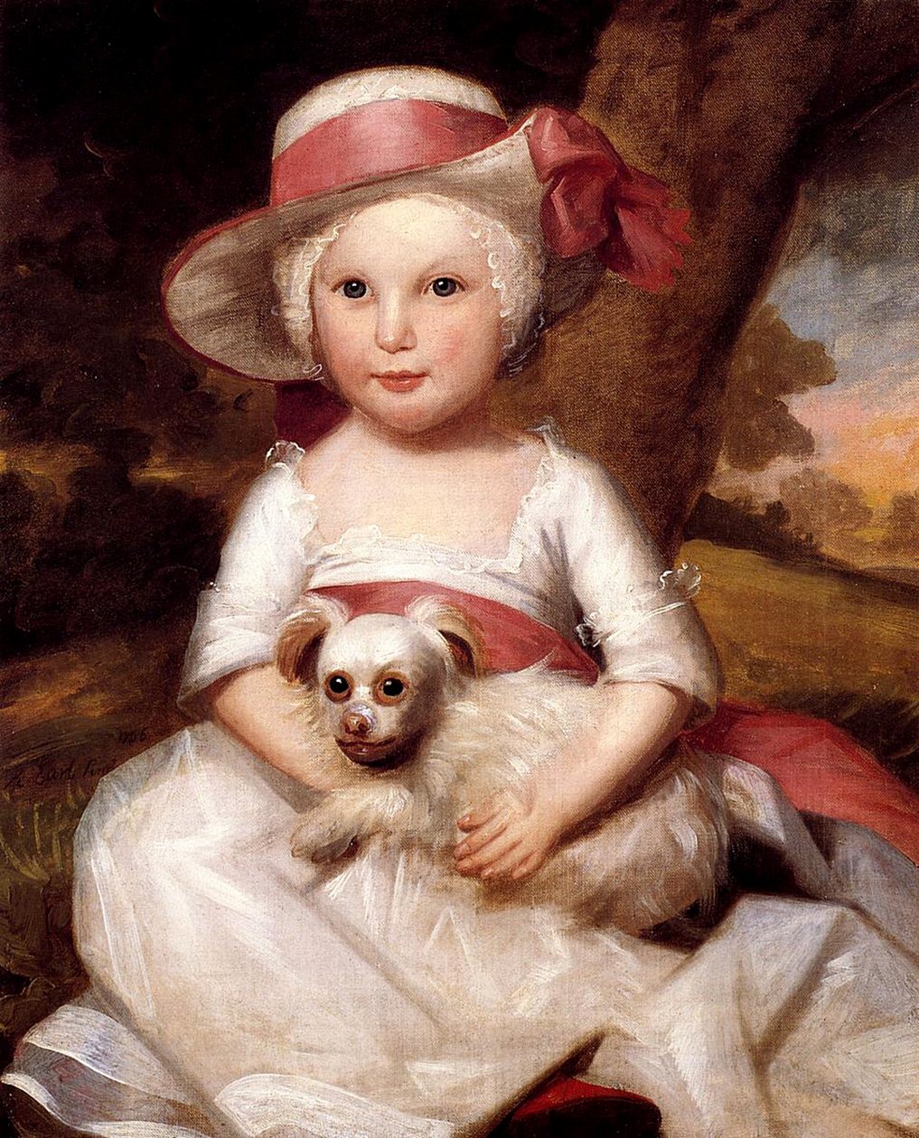 Gyermekportré, 1778 körül alkotó: Ralph Earl