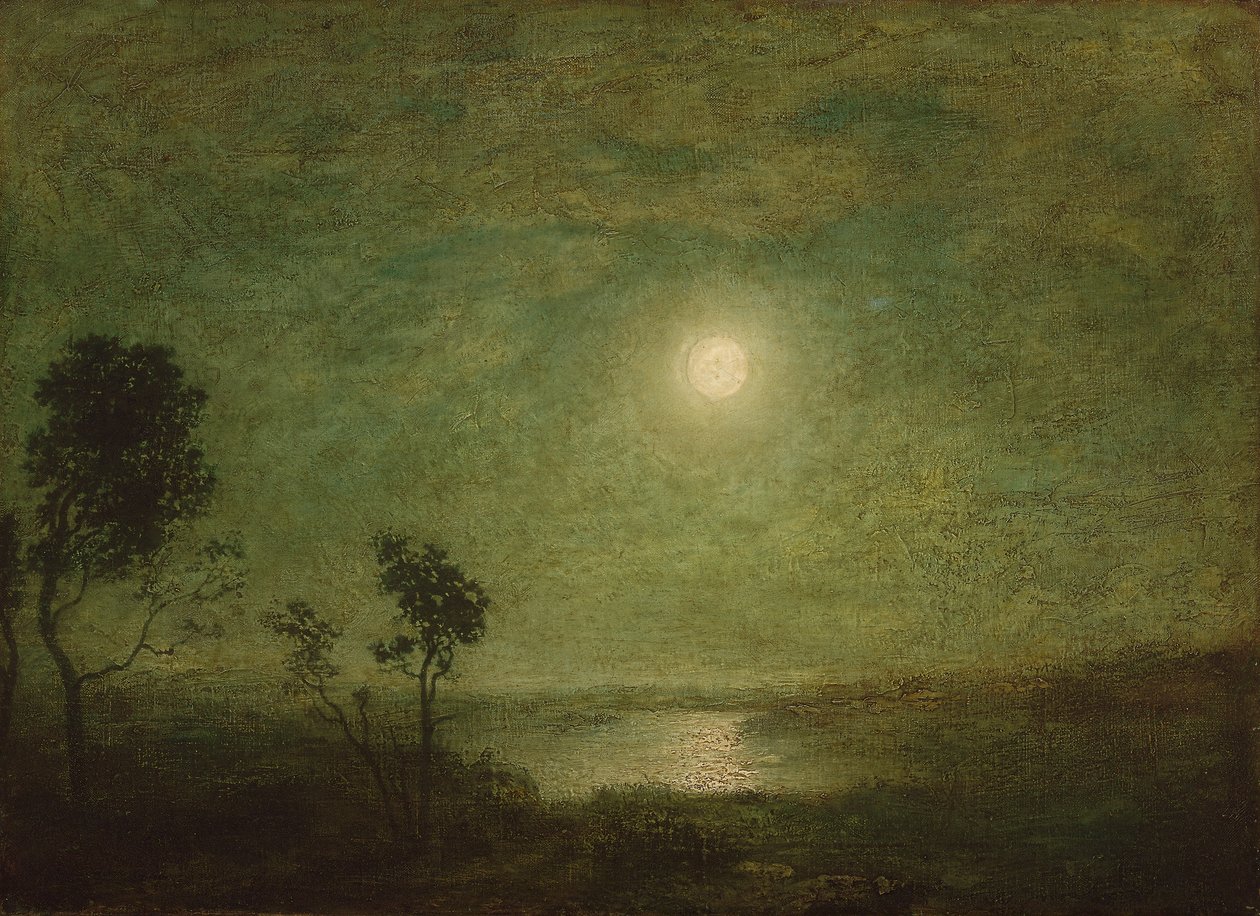 Holdfény, 1886-95 körül alkotó: Ralph Albert Blakelock