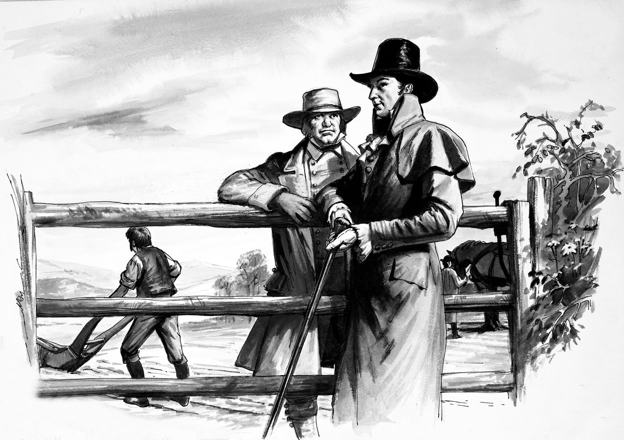 William Wordsorth szülőföldjén, Cumberlandben. alkotó: Ralph Bruce