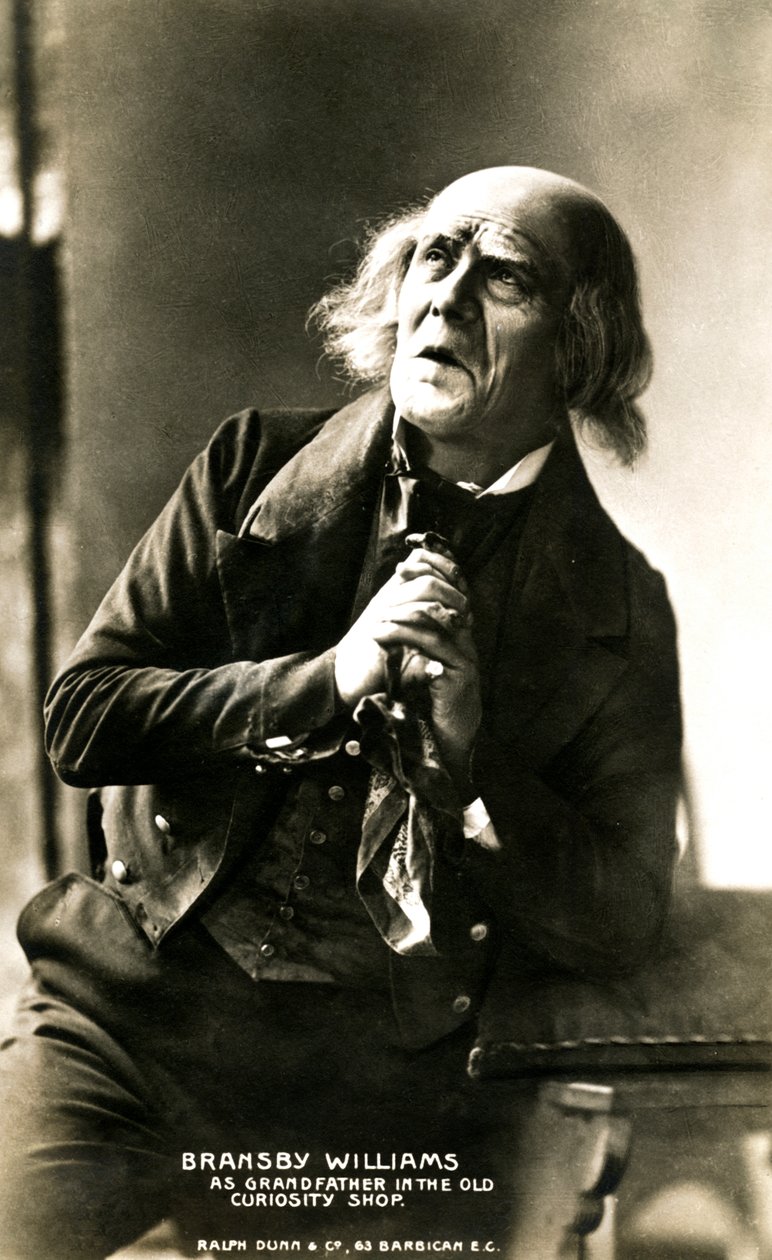 Bransby Williams 1870-1961, brit színész, 20. század eleje. alkotó: Ralph Dunn and Co.
