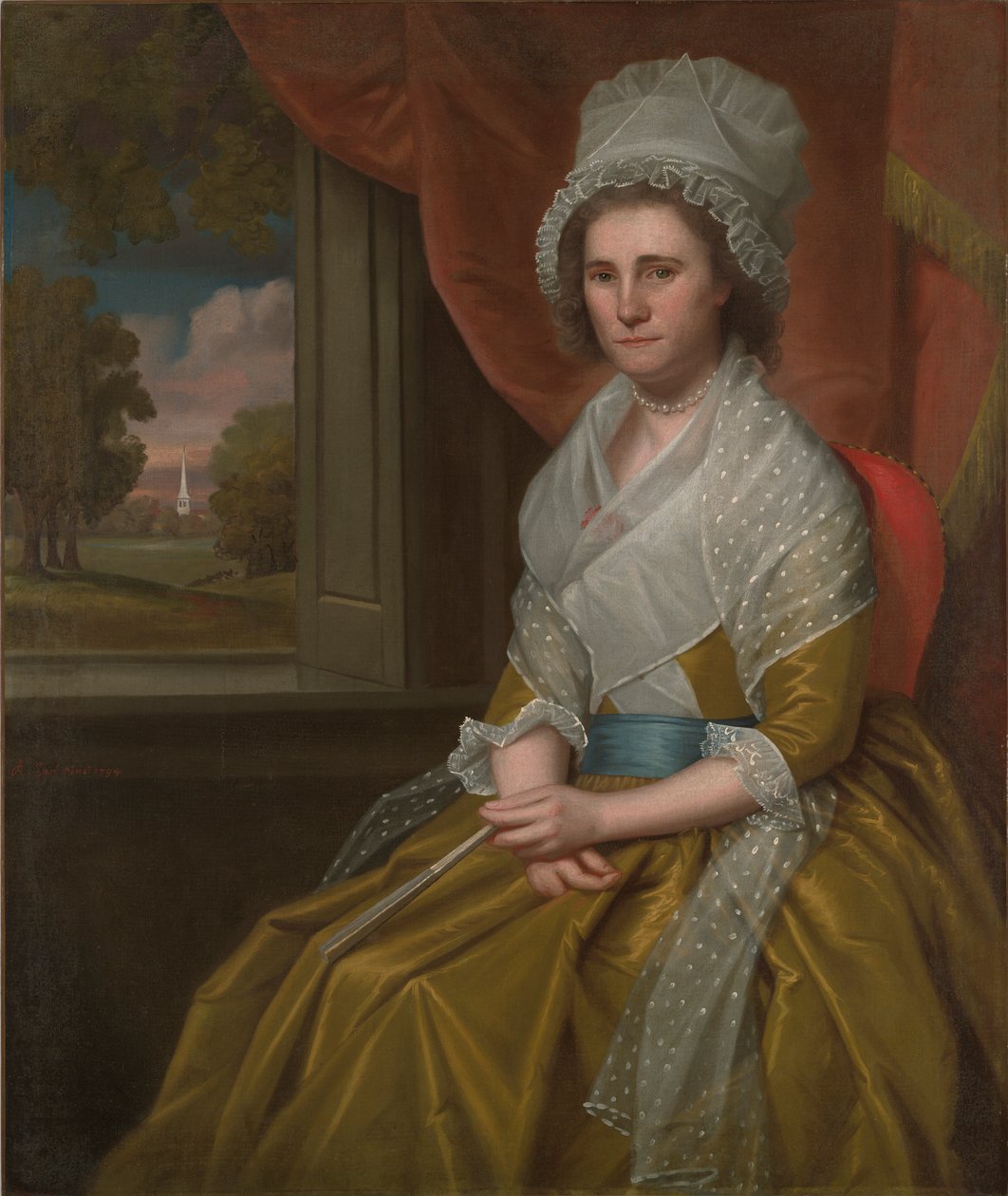 Mary Sylvester Welles Davenport (1754 alkotó: Ralph Earl