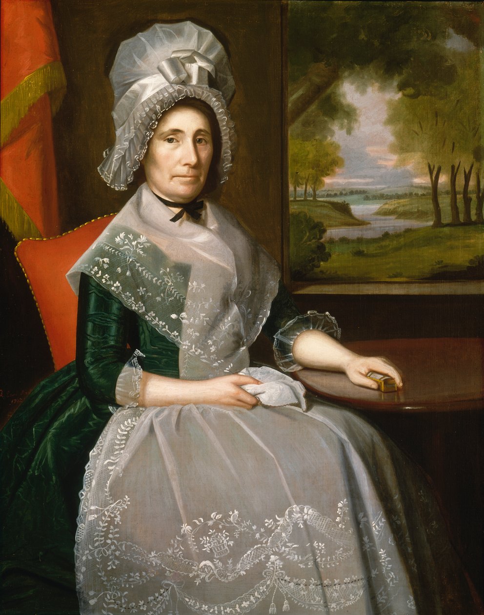 Alsóp Richárdné, 1792. alkotó: Ralph Earl
