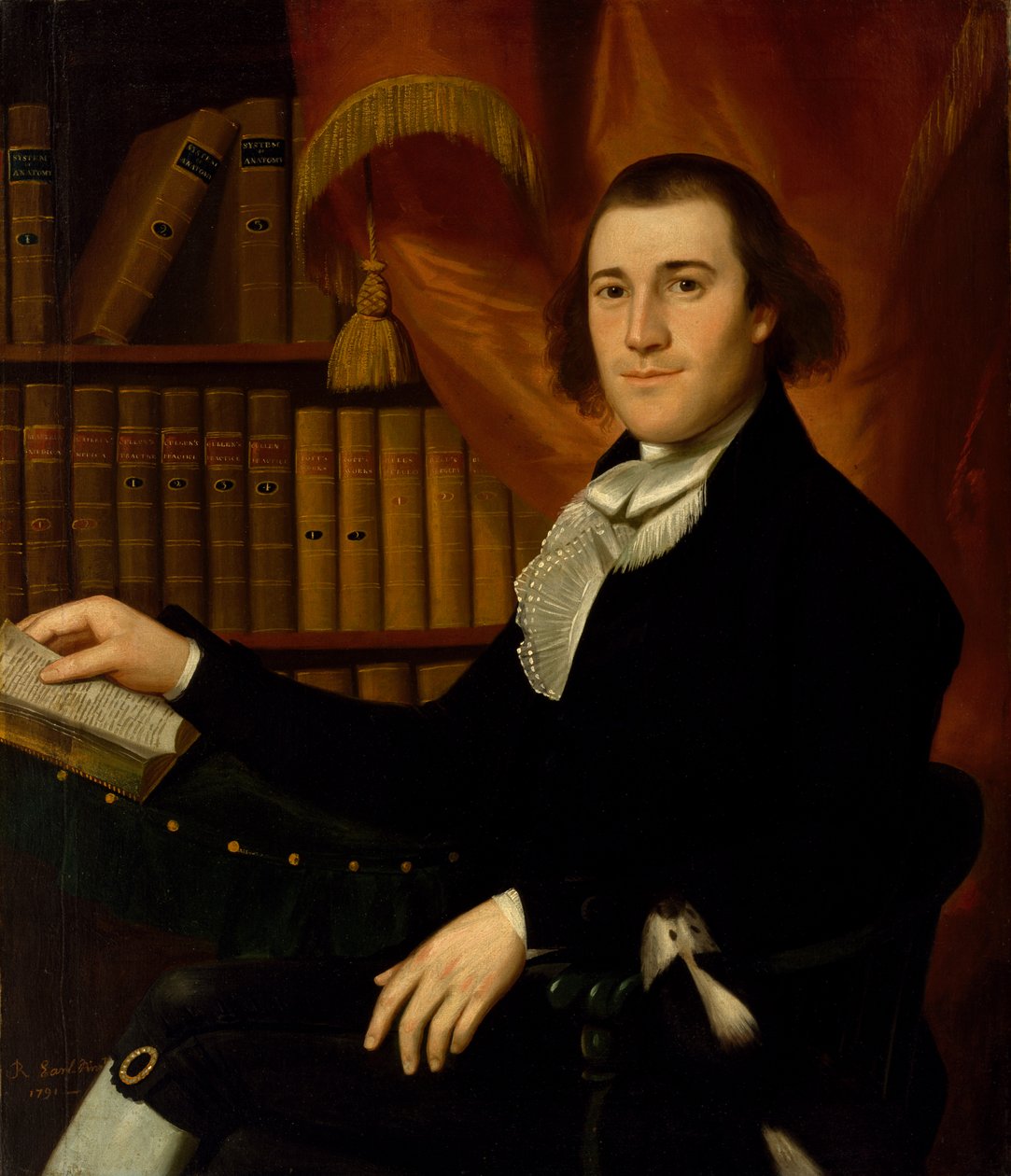 Dr. Mason Fitch Cogswell portréja, 1791 alkotó: Ralph Earl