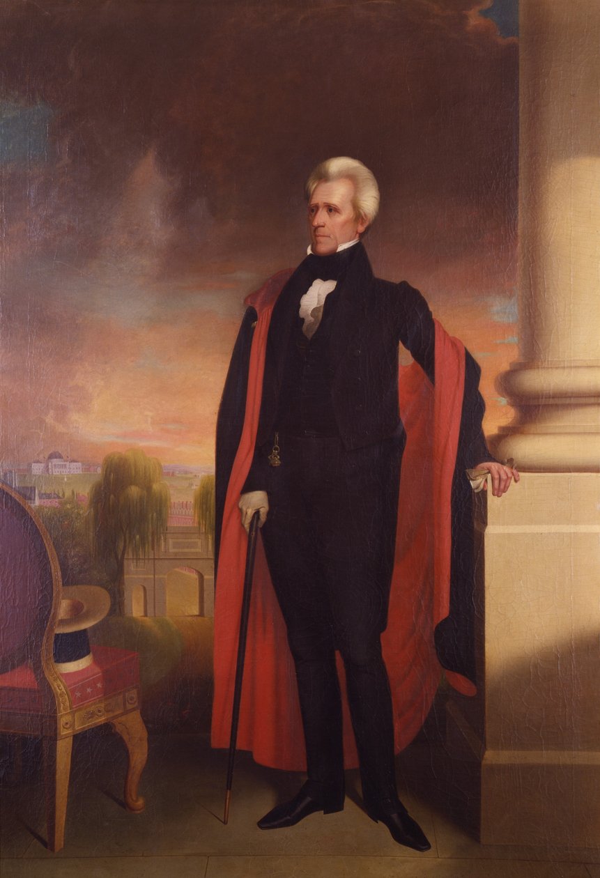 Andrew Jackson alkotó: Ralph Eleaser Whiteside Earl