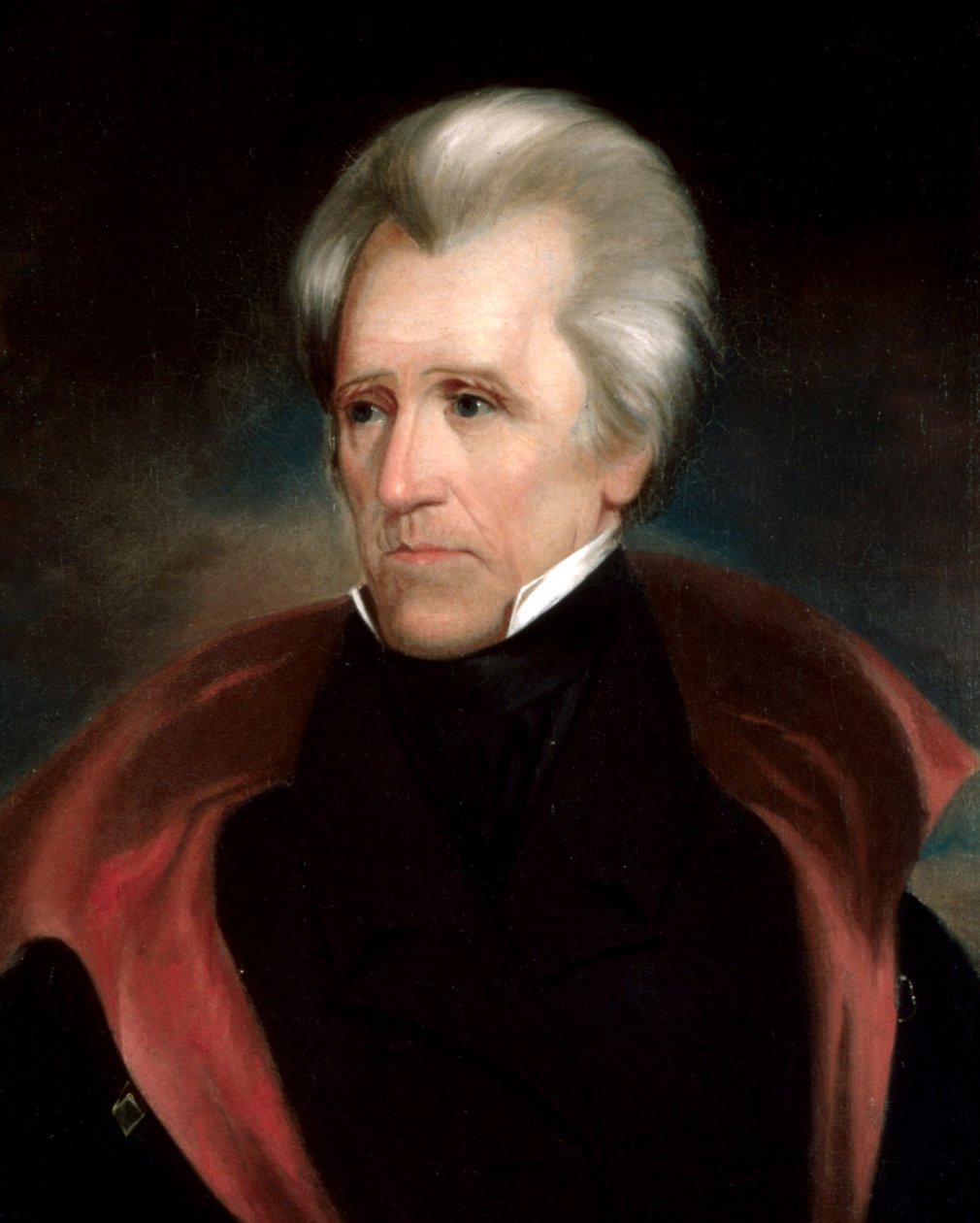 Andrew Jackson fej (4x5-ös képkivágás) alkotó: Ralph Eleaser Whiteside Earl