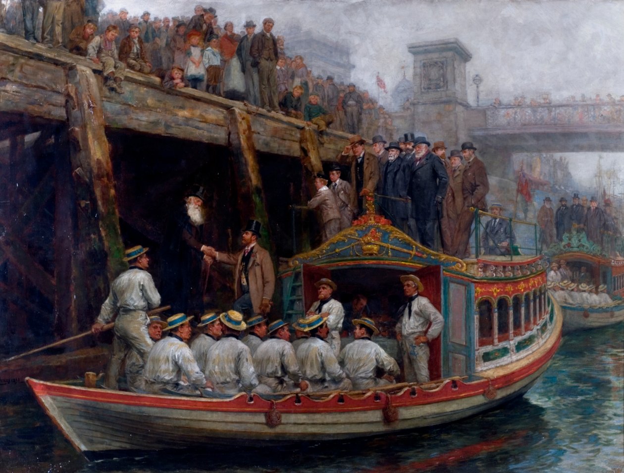 Bárka napja, 1891 alkotó: Ralph Hedley