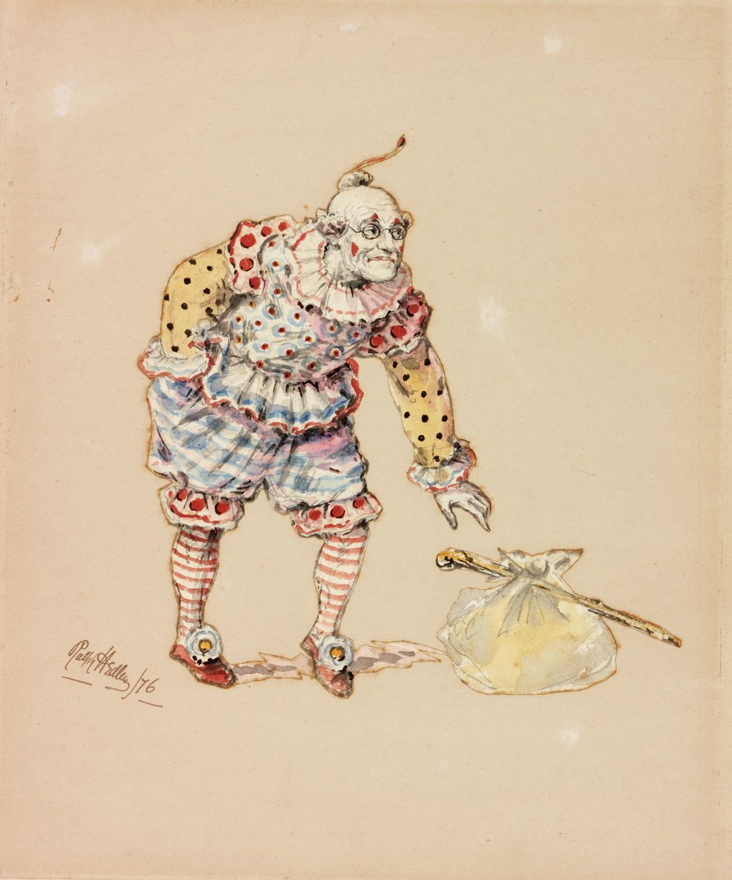 Billy Purvis ellopja a csomagot alkotó: Ralph Hedley