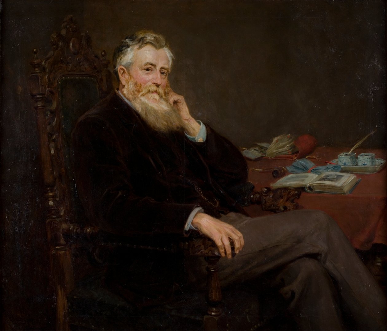 Spence Watson portréja, 1897 alkotó: Ralph Hedley