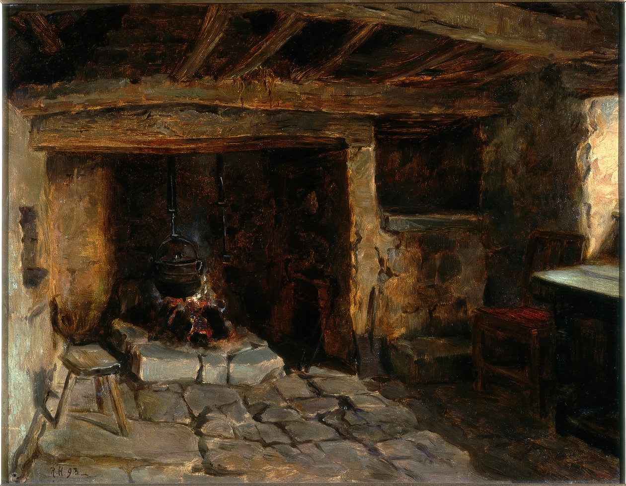 A régi konyha alkotó: Ralph Hedley