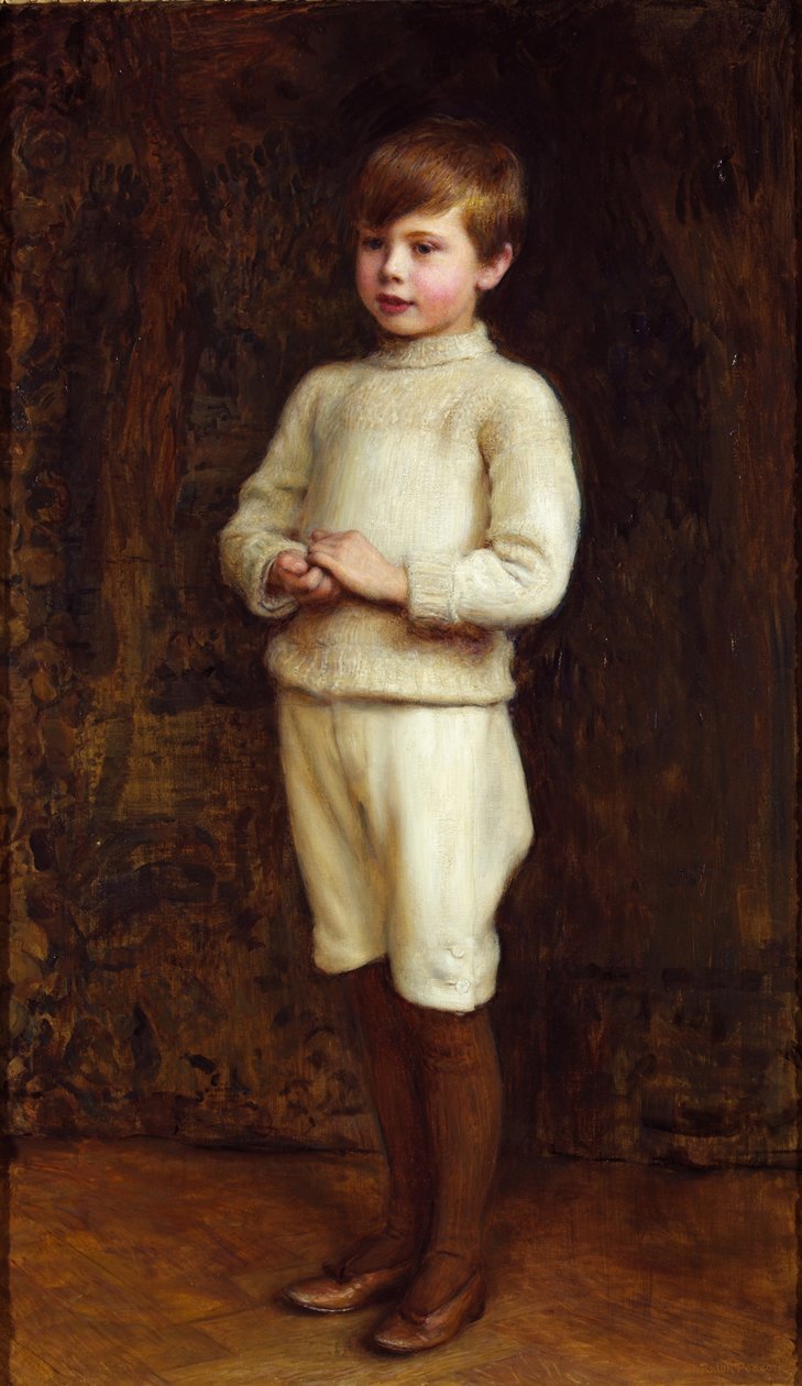 Edward Spencer Cavendish portréja (olaj, vászon) alkotó: Ralph Peacock