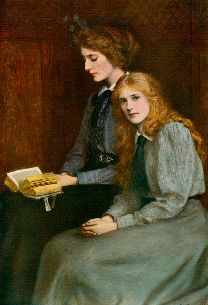 "A nővérek", 1900, 1912. alkotó: Ralph Peacock
