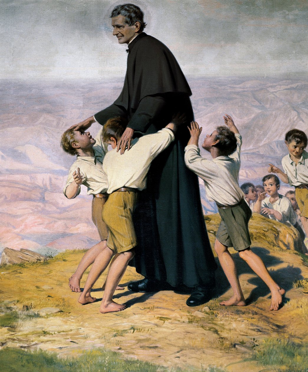 Bosco Szent János (Don Bosco alkotó: Ramon Bofarull