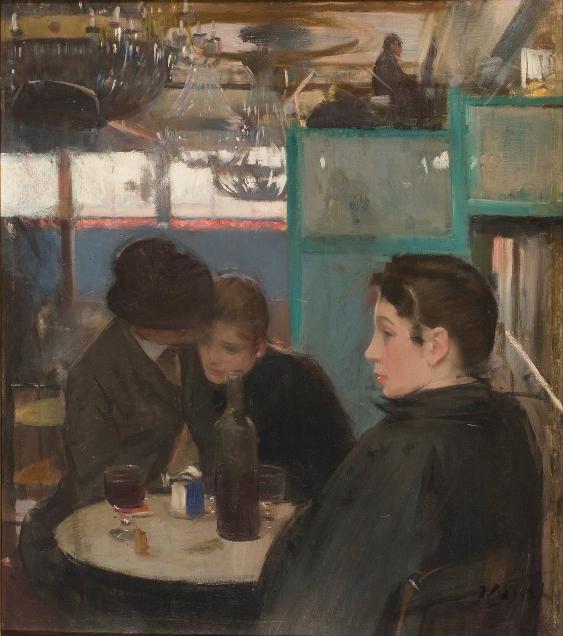 A Moulin de la Galette belseje alkotó: Ramon Casas i Carbo