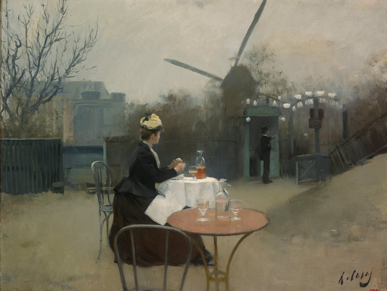 Szabadban alkotó: Ramon Casas i Carbo