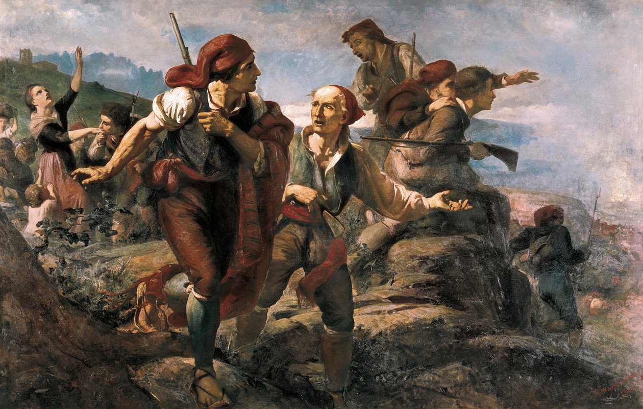 Spanyol függetlenségi háború: Bruc katalán milíciája alkotó: Ramón Martí Alsina