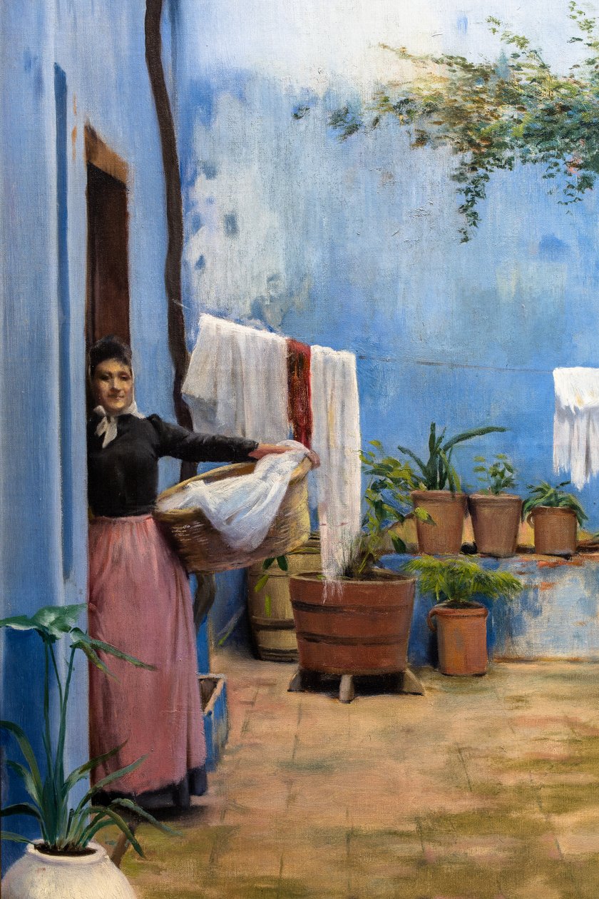 A kék terasz alkotó: Ramon and Rusinol Santiago (1861 1932) Casas