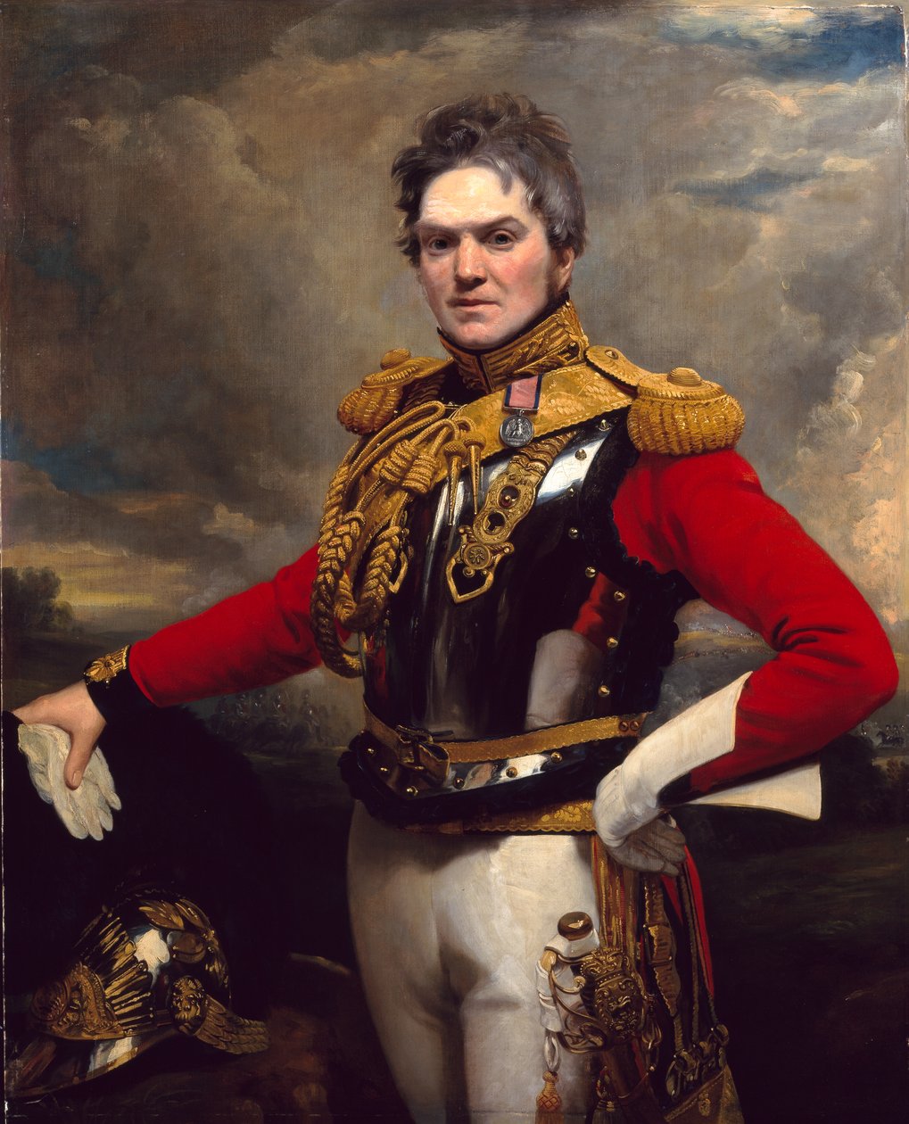 Alexander McInnes kapitány, 2. életőr, 1821 körül alkotó: Ramsay Richard Reinagle