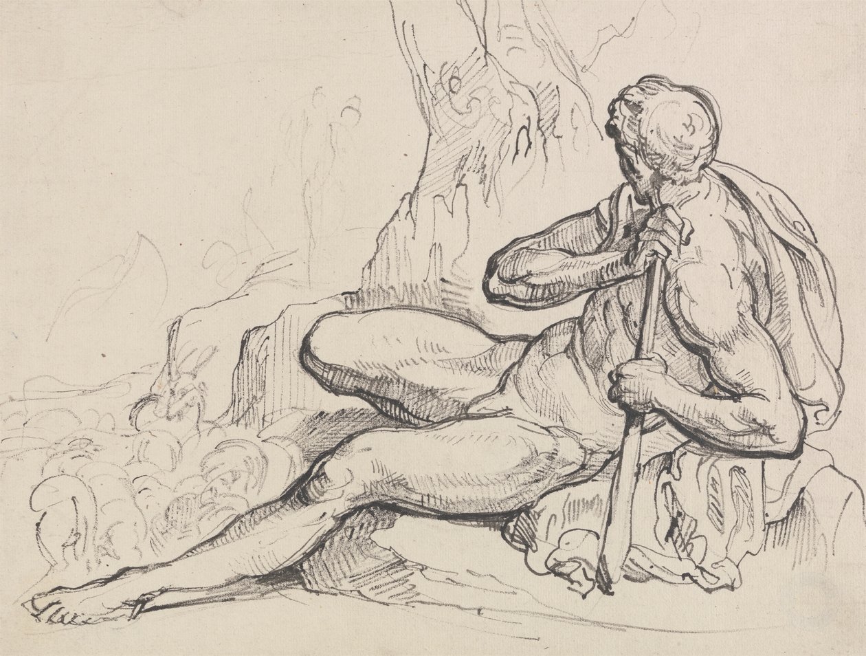 Herkules pihen alkotó: Ramsay Richard Reinagle