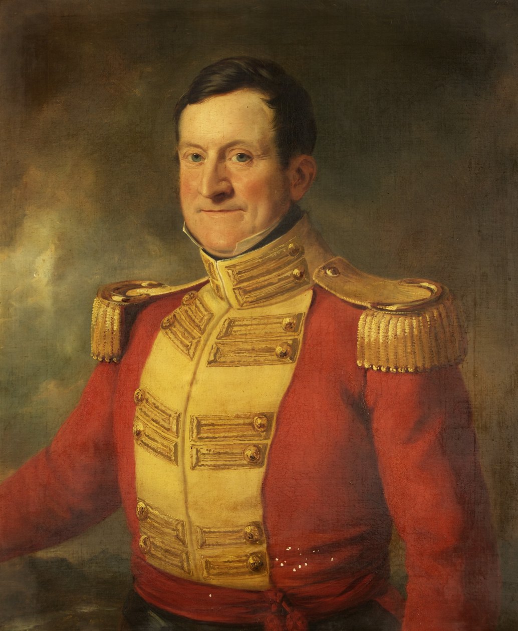 George Jenkins őrnagy portréja alkotó: Ramsay Richard Reinagle