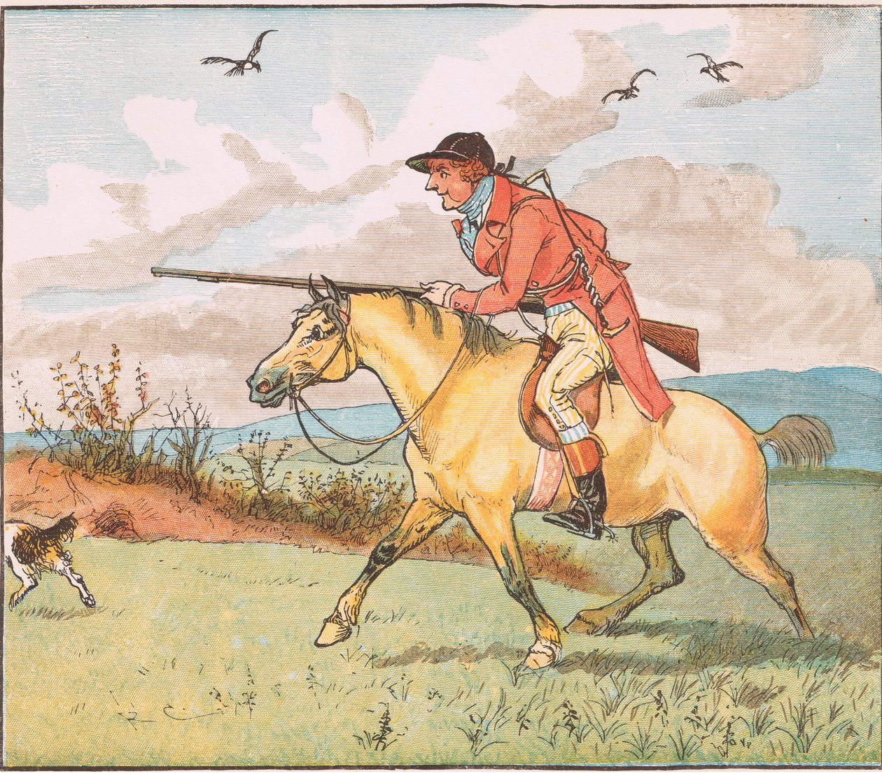 Apa elment vadászni alkotó: Randolph Caldecott
