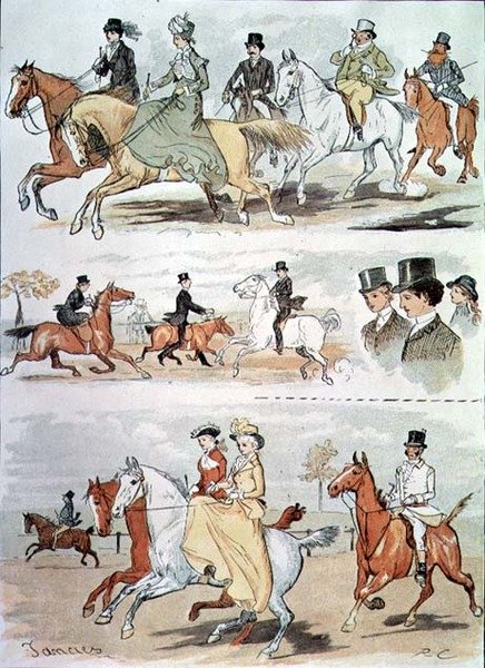 Reggeli lovaglás alkotó: Randolph Caldecott