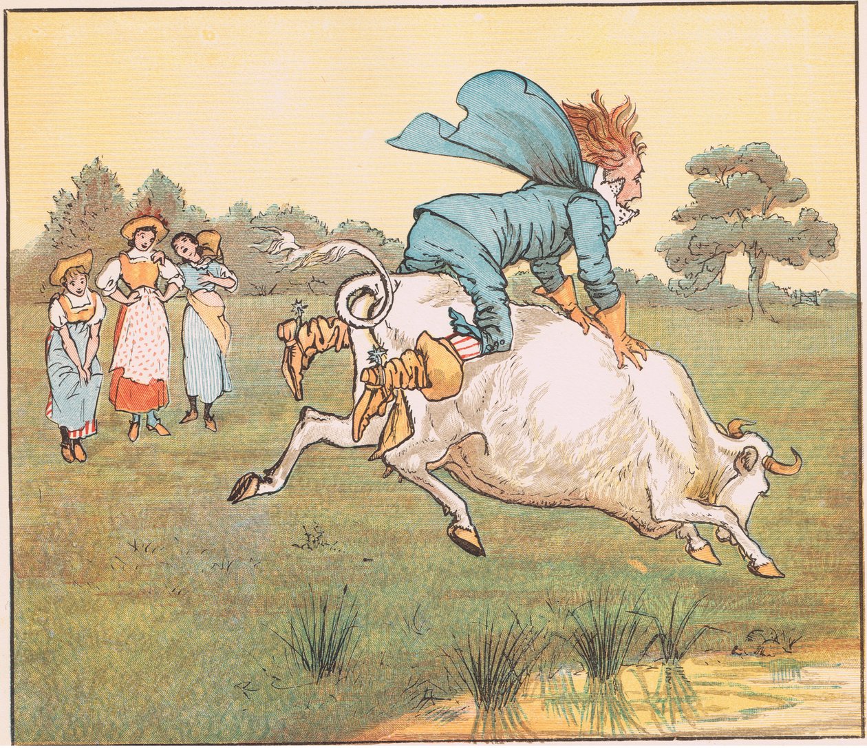 Senki sem kérdezte, uram! azt mondta alkotó: Randolph Caldecott