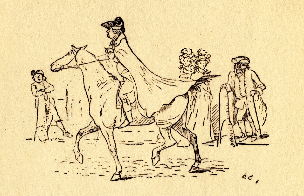 John Gilpin útnak indul Edmontonba, 1878, 1918. alkotó: Randolph Caldecott