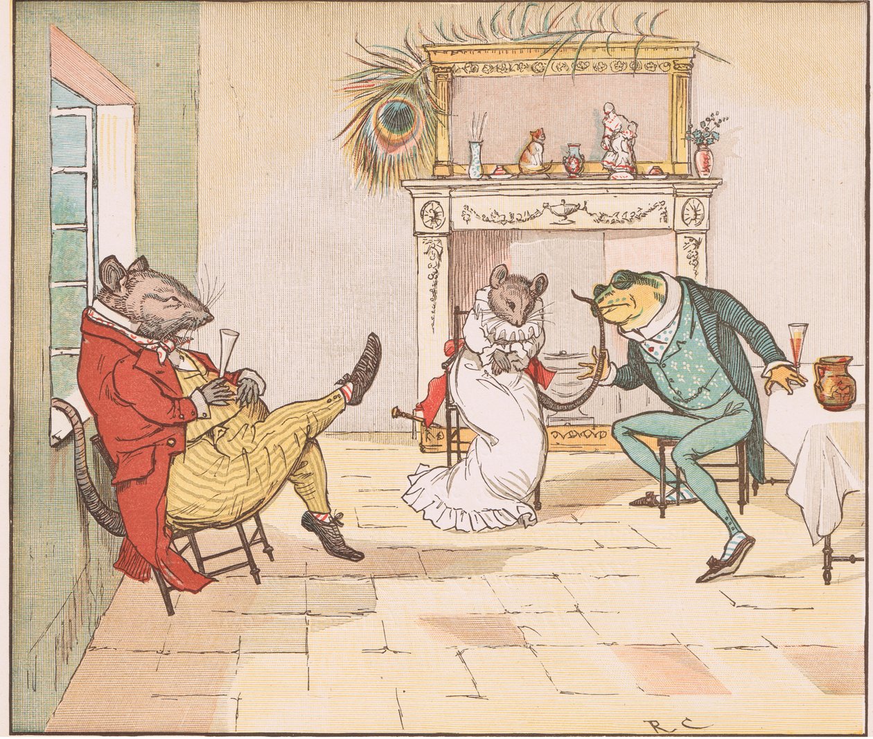 Imádkozz, Béka úr, adsz nekünk egy dalt alkotó: Randolph Caldecott