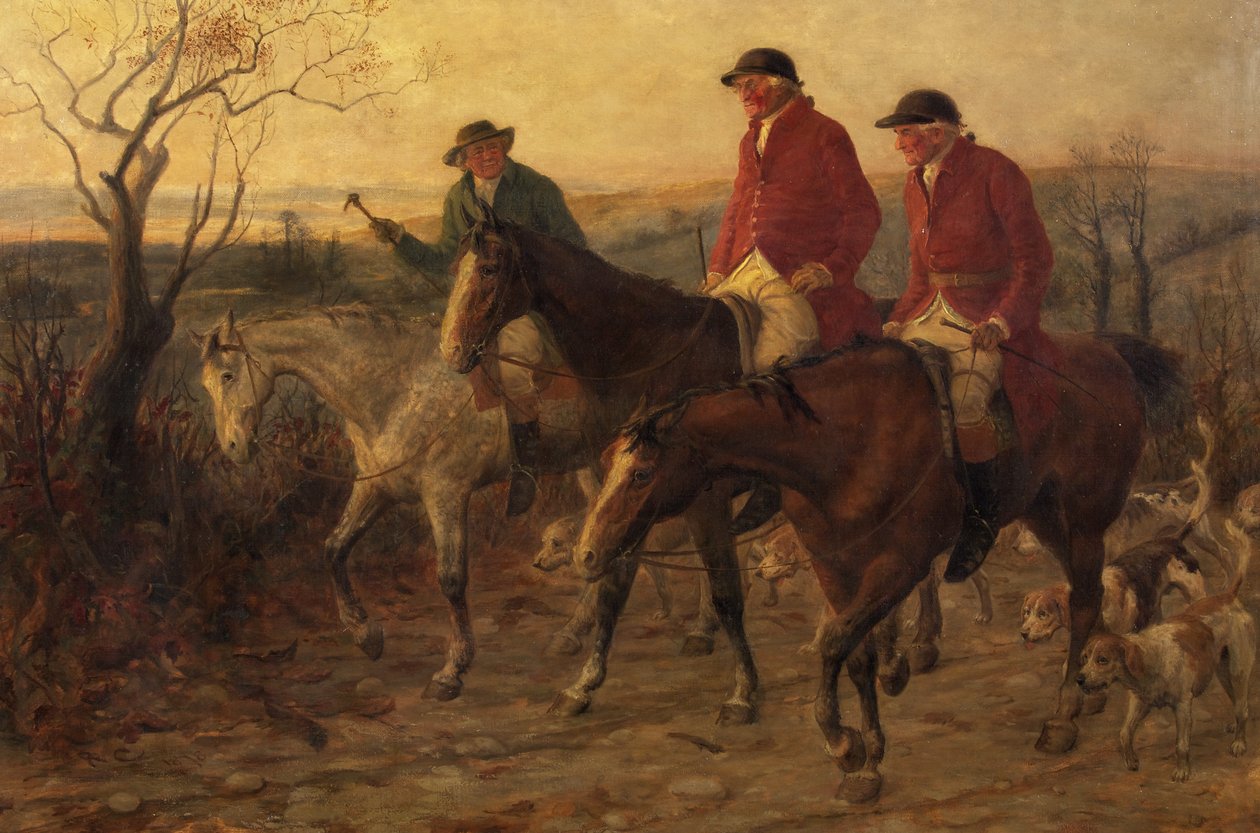 Három Jolly Huntsmen alkotó: Randolph Caldecott