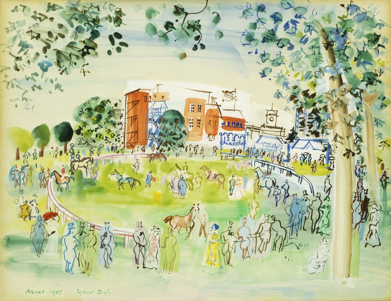 Ascot alkotó: Raoul Dufy