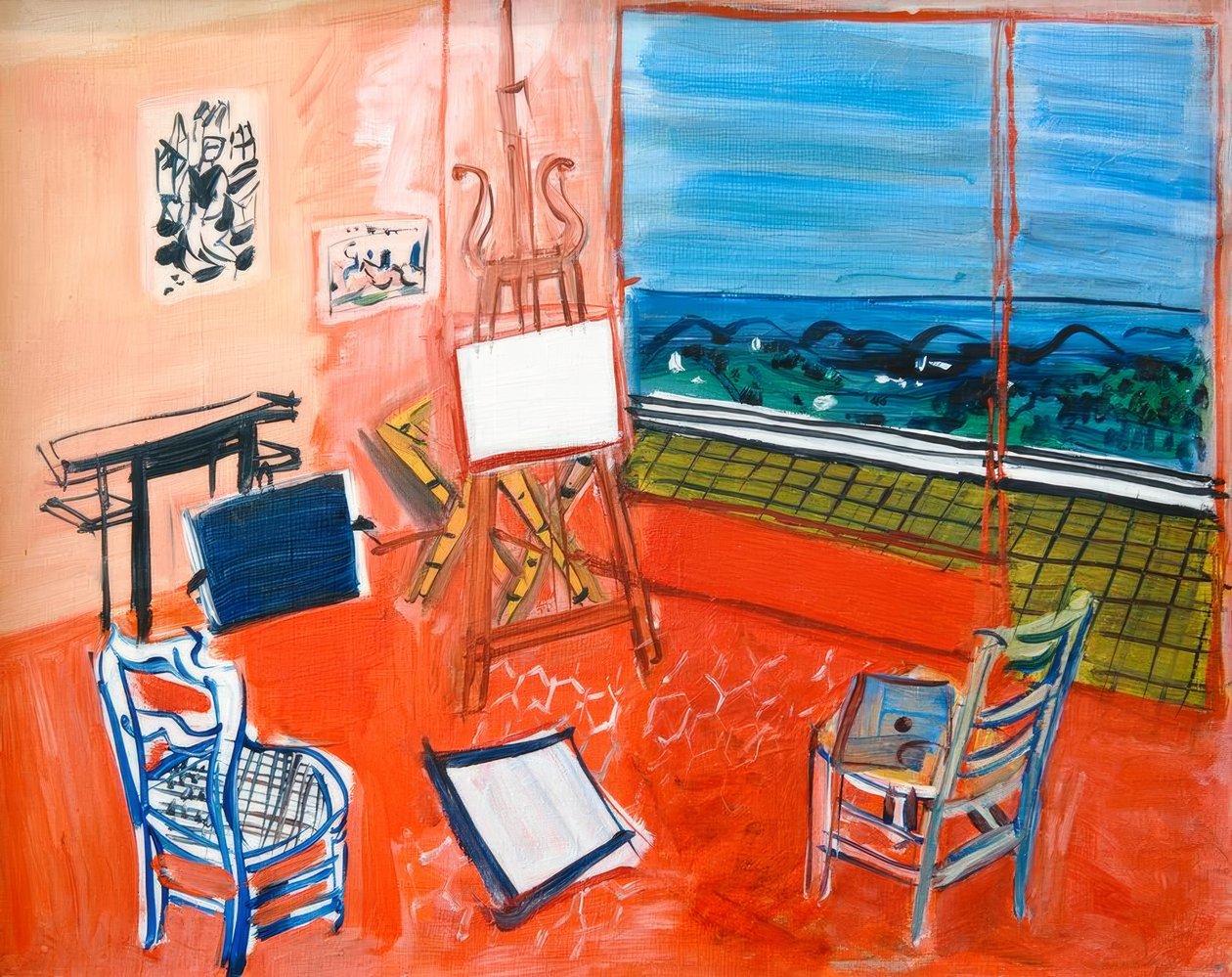 Raoul Dufys műhelye Vence-ben alkotó: Raoul Dufy
