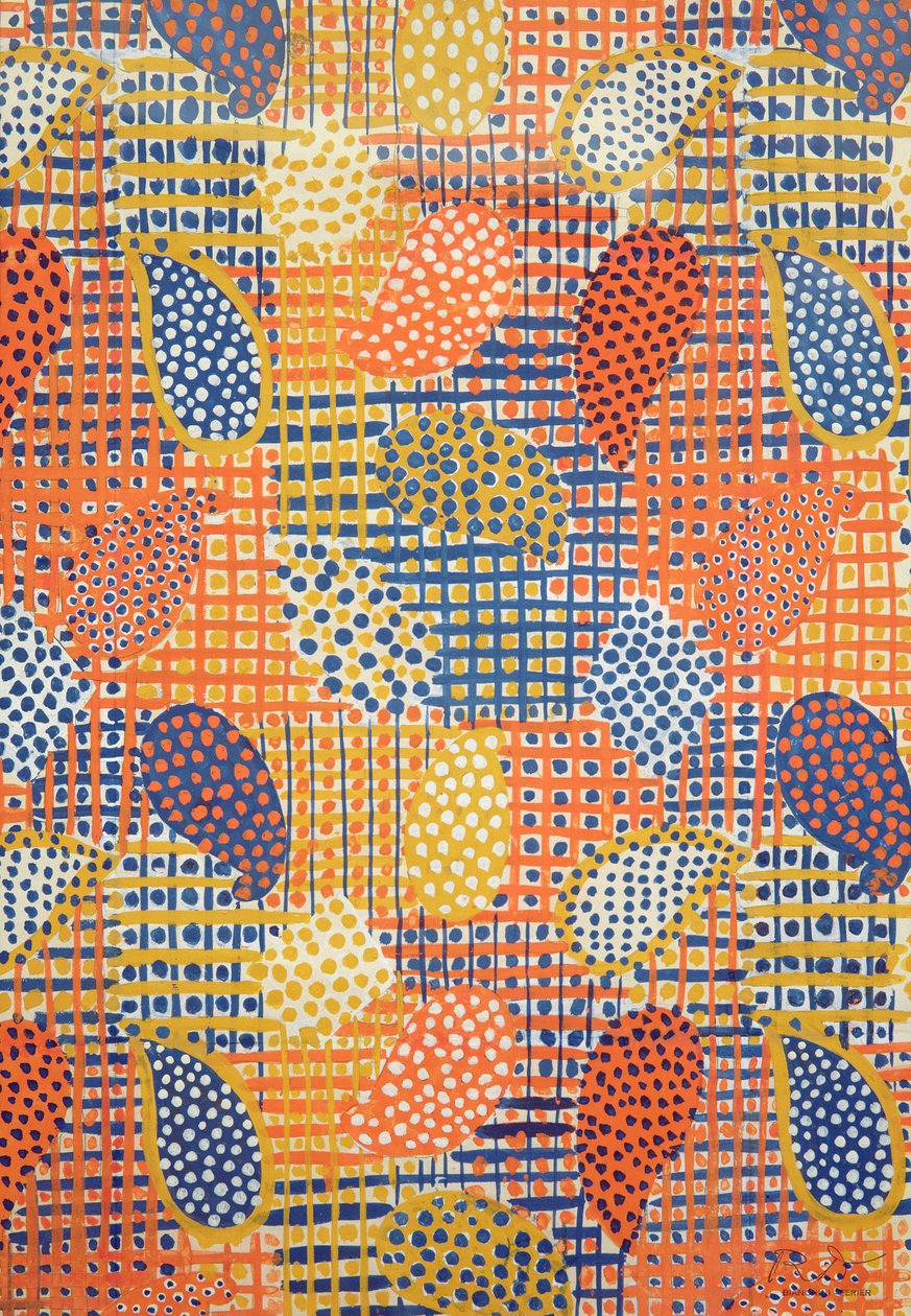 Pöttyös és kockás pálmák alkotó: Raoul Dufy