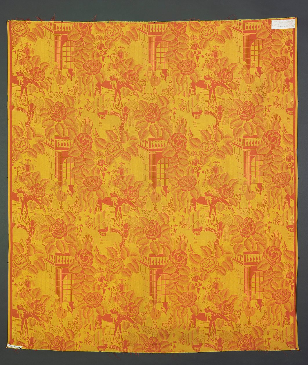 Szecessziós stílusú szövet (textil) alkotó: Raoul Dufy