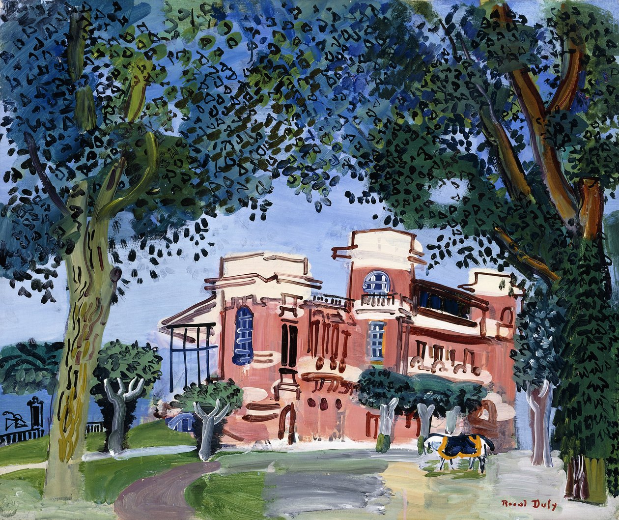Deauville (a paddock) alkotó: Raoul Dufy