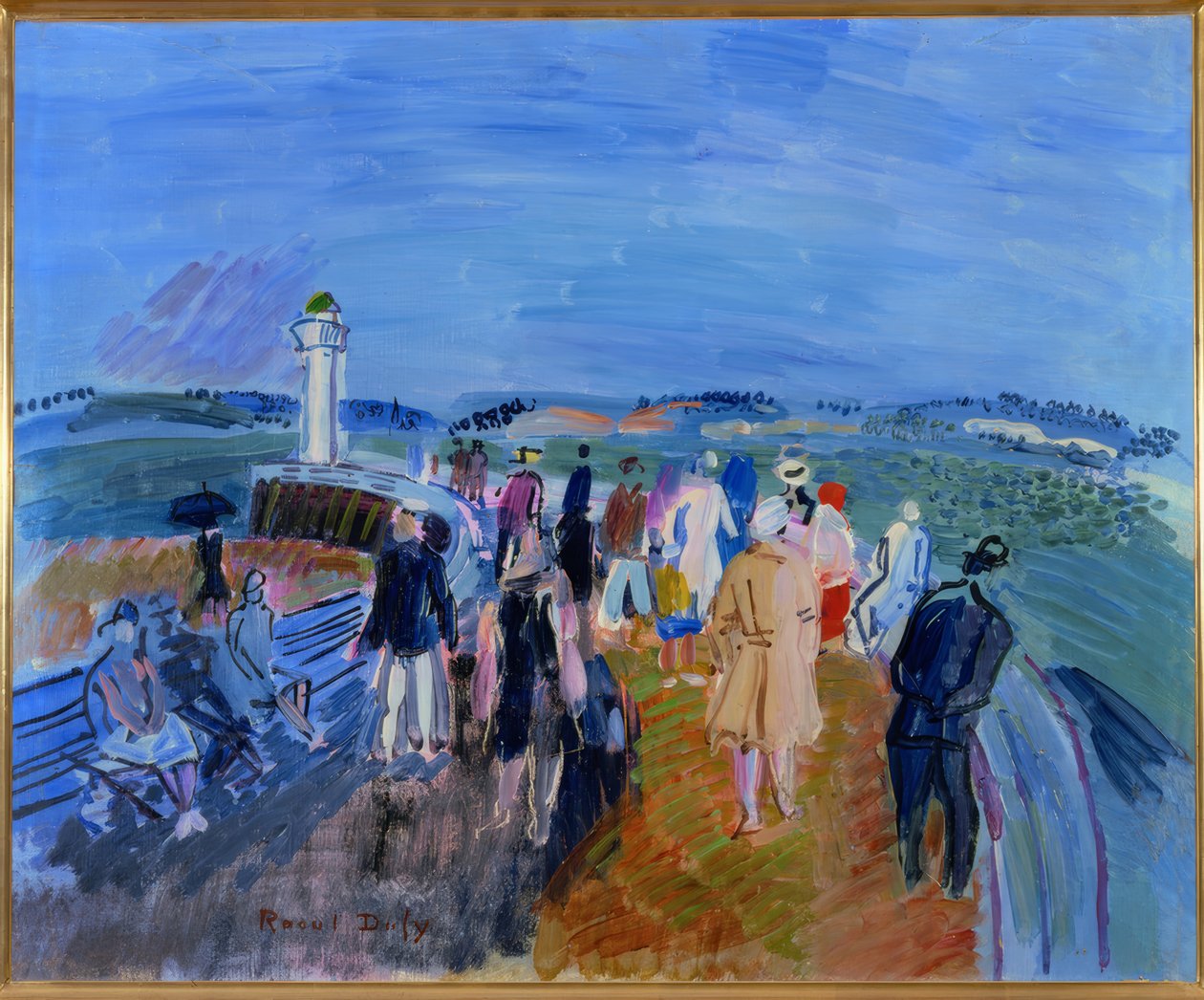 A honfleuri móló alkotó: Raoul Dufy