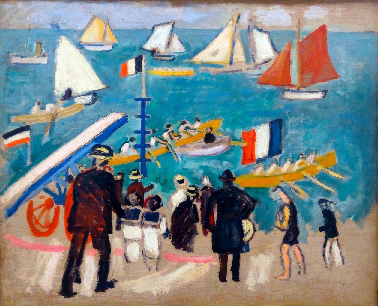 A regatták alkotó: Raoul Dufy