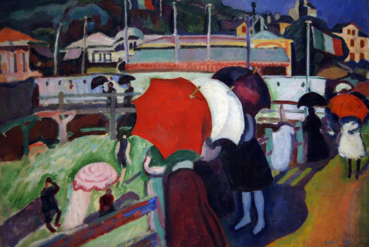 A három esernyő alkotó: Raoul Dufy