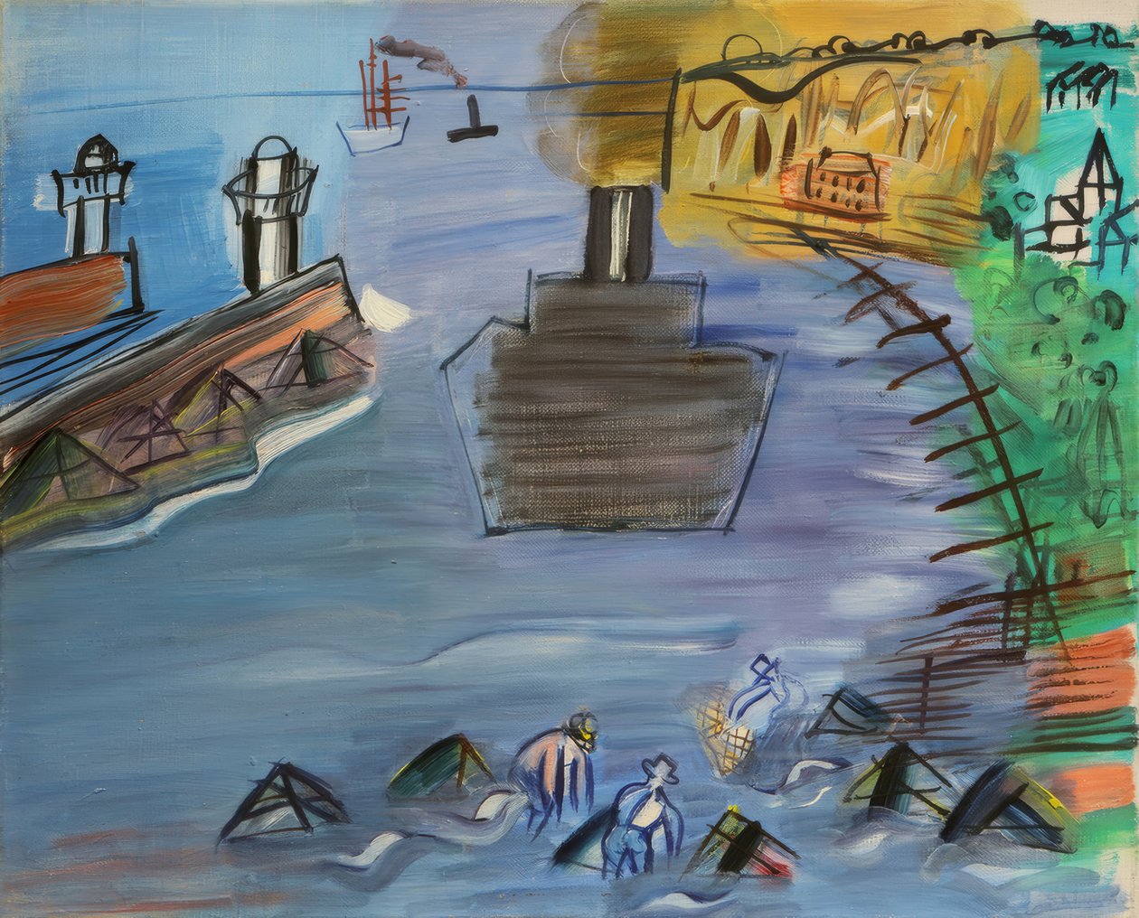 A fekete szállítmány alkotó: Raoul Dufy