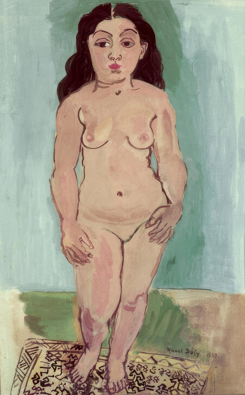 Meztelen nő alkotó: Raoul Dufy