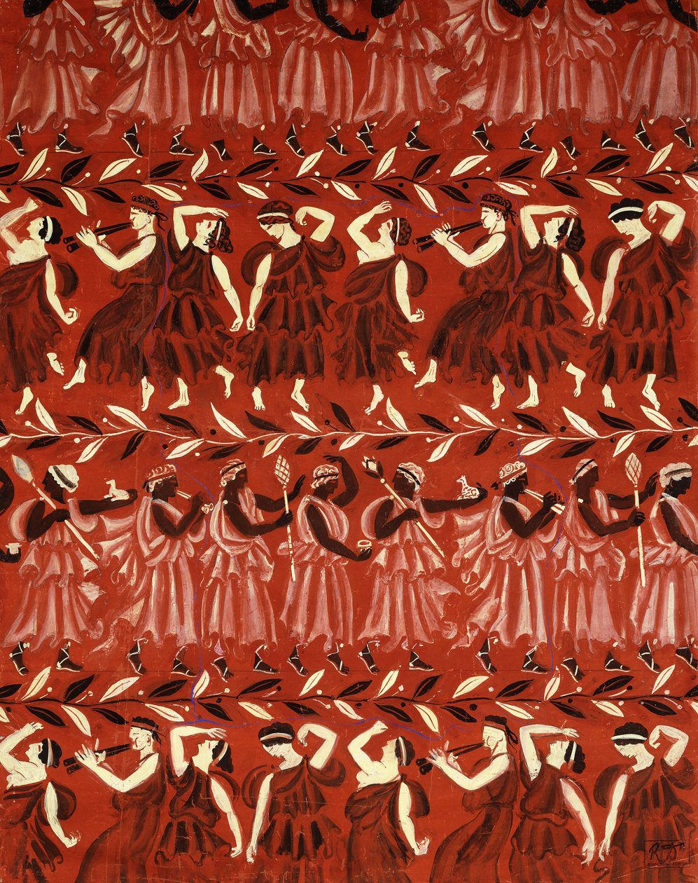 Görög felvonulás; La Procession Grecque alkotó: Raoul Dufy