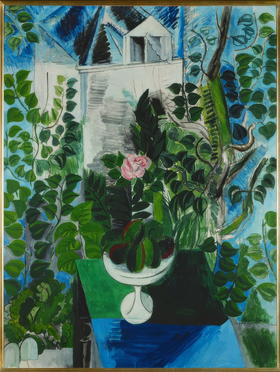 A művész háza és kertje Le Havre-ban alkotó: Raoul Dufy