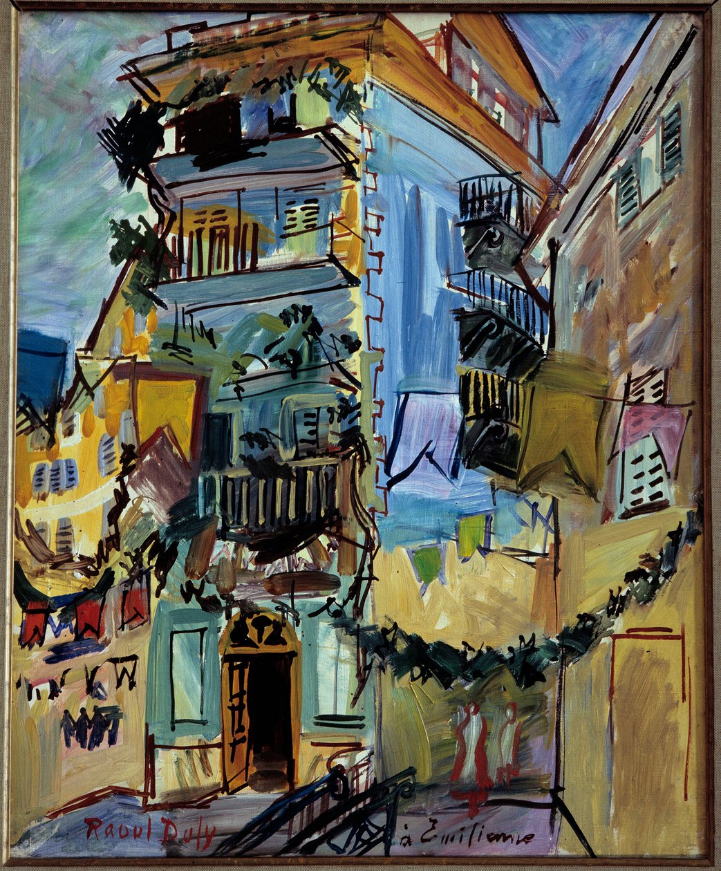 Emilienne, Nizza májusban alkotó: Raoul Dufy